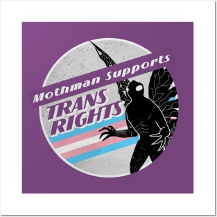 Trans Pride Mothman Posters and Art